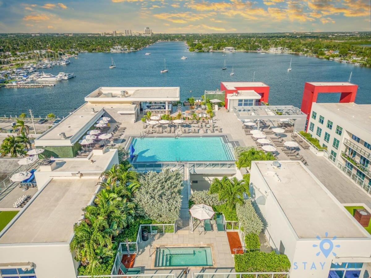 Hollywood Beach Broad - Walk - Gym - Amazing Pool Bagian luar foto
