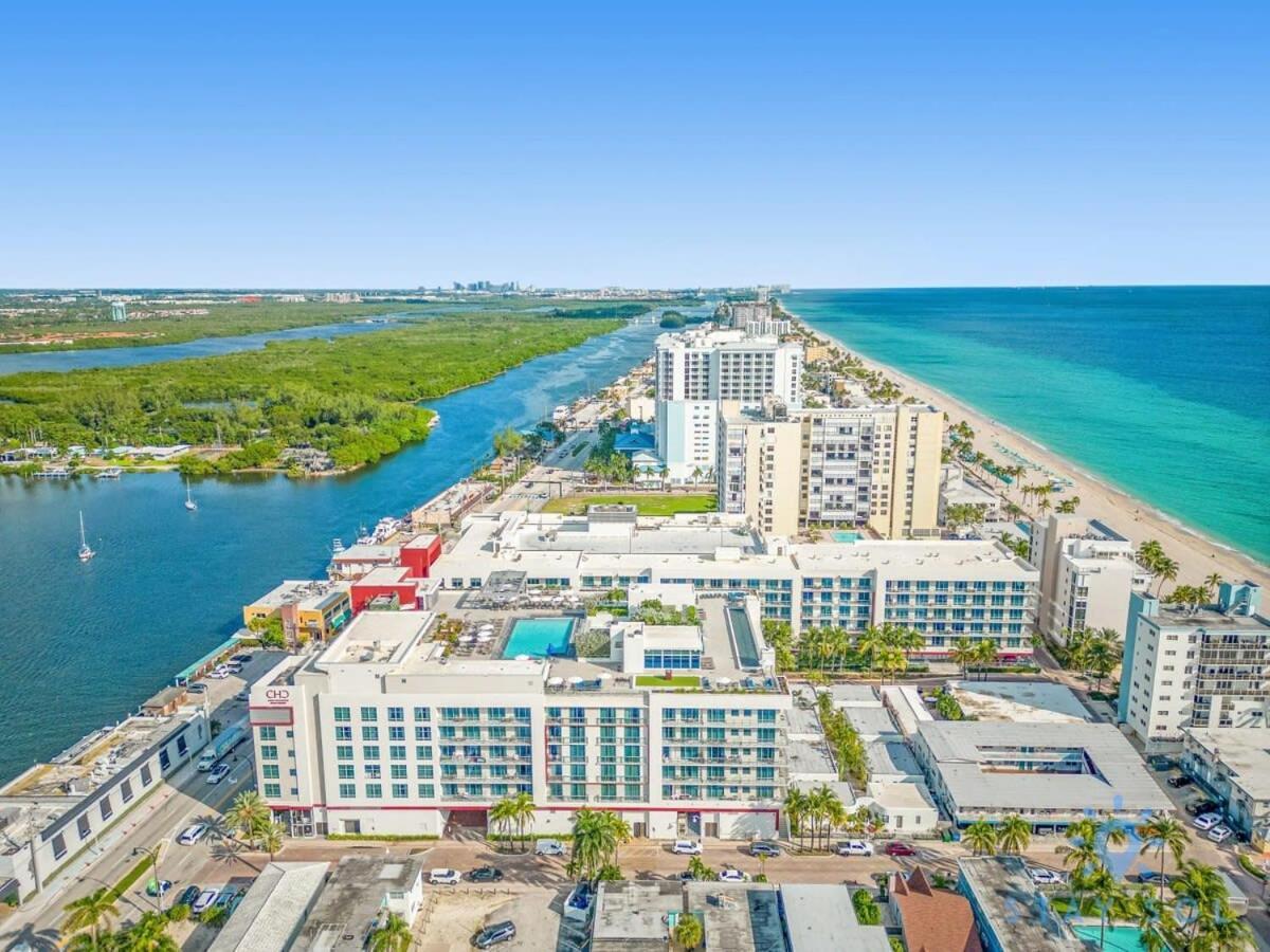 Hollywood Beach Broad - Walk - Gym - Amazing Pool Bagian luar foto
