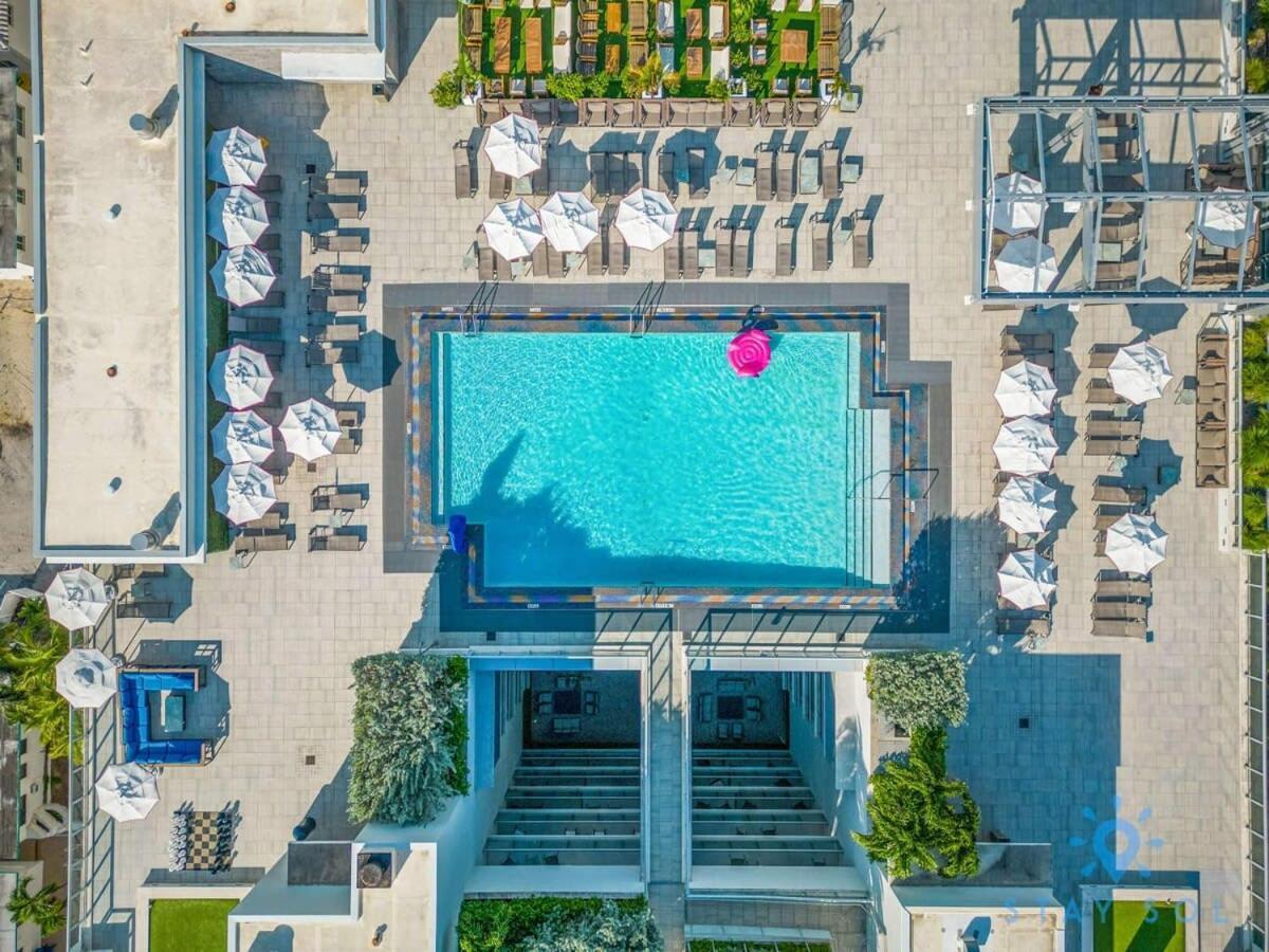 Hollywood Beach Broad - Walk - Gym - Amazing Pool Bagian luar foto