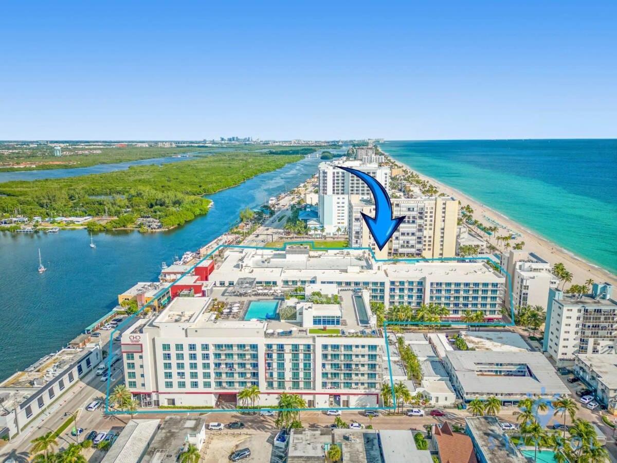 Hollywood Beach Broad - Walk - Gym - Amazing Pool Bagian luar foto
